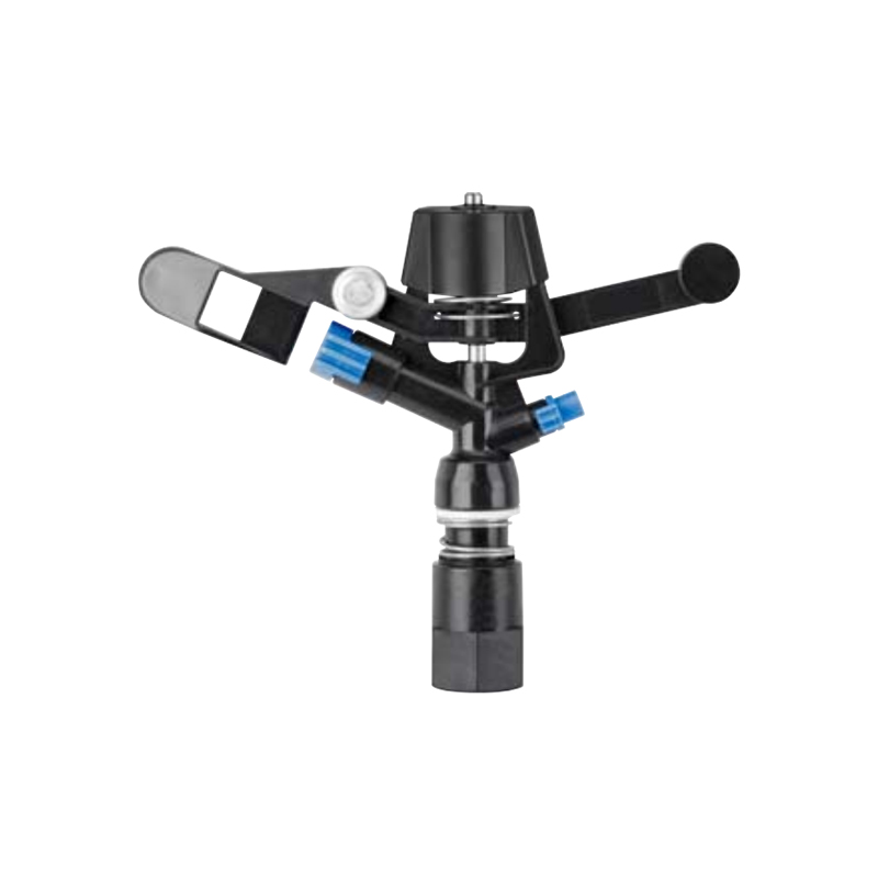 Système d'irrigation agricole DC-S33, haute qualité, cercle complet, double buse, arroseur à impact pour l'irrigation agricole