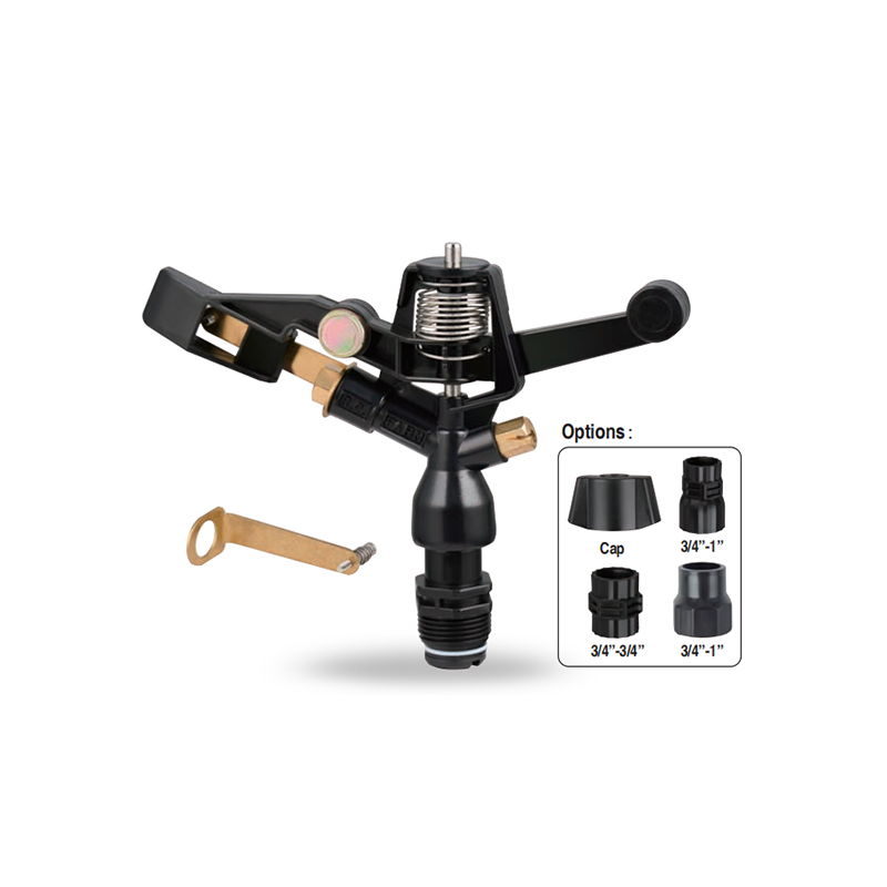 Arroseur d'irrigation agricole DC-S12-1(RC-160-N) POM avec buses en laiton