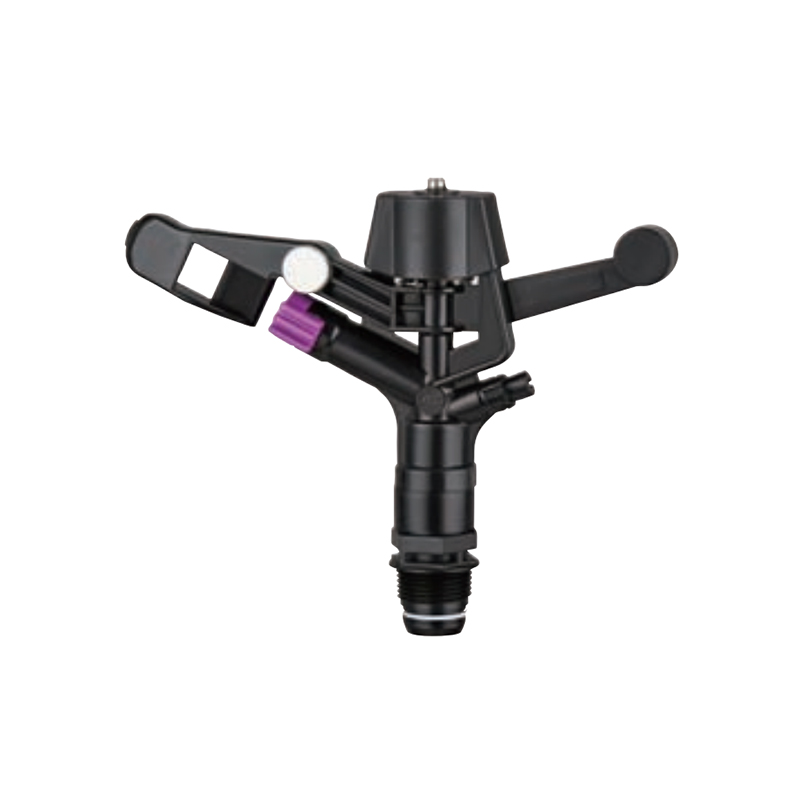 Arroseur à impact en plastique pour eau agricole, série DC-S31, Double buse, pour arrosage d'irrigation