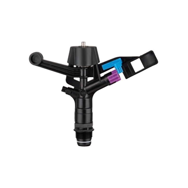 Arroseur à impact en plastique pour eau agricole, série DC-S31, Double buse, pour arrosage d'irrigation